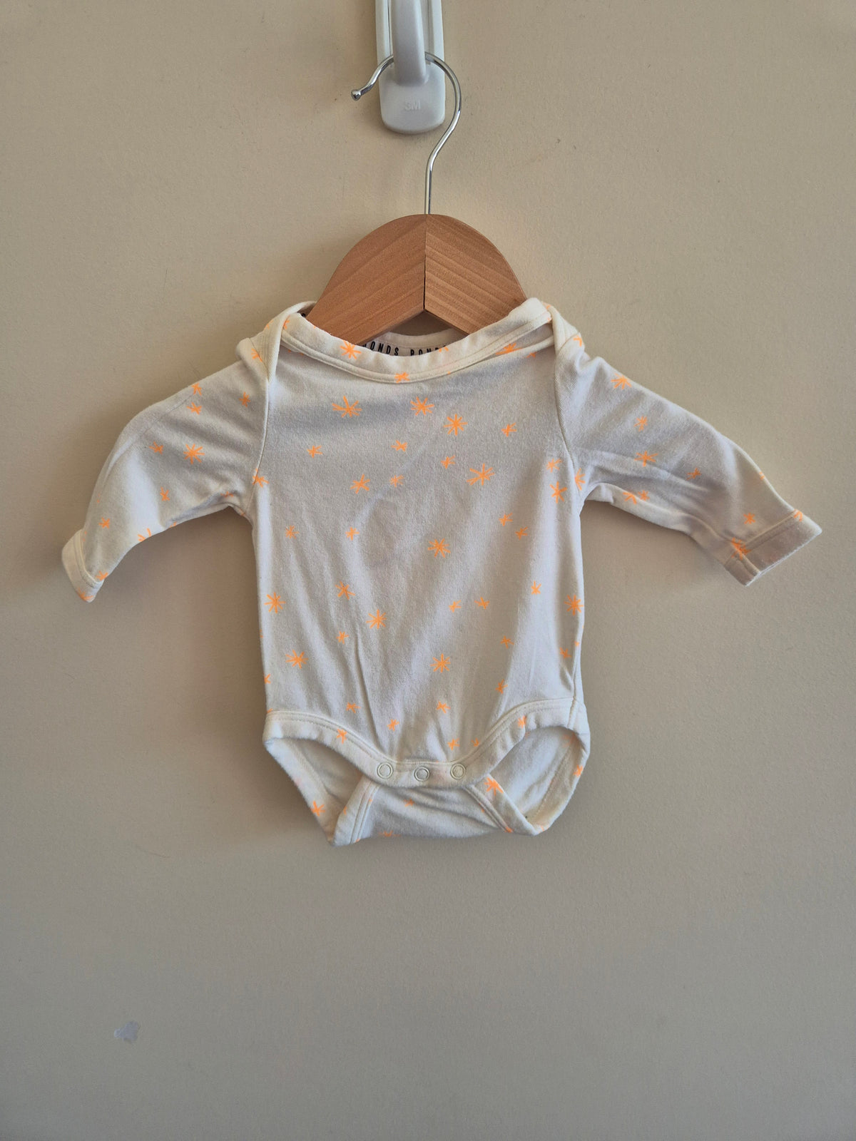 Bonds Long Sleeve Bodysuit Size 00000