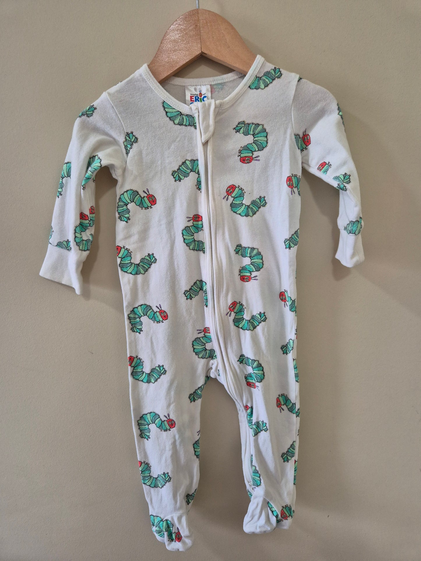 The Very Hungry Caterpillar Onesie Size 00