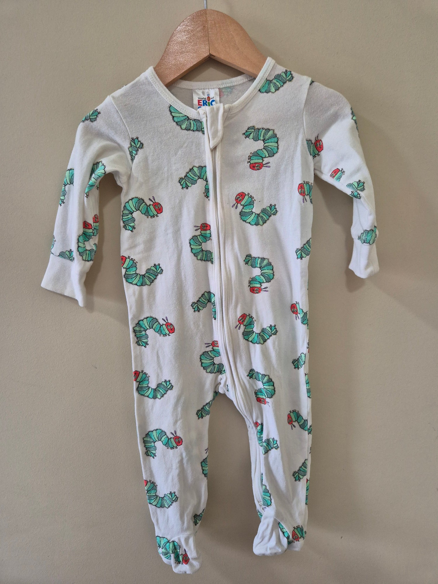 The Very Hungry Caterpillar Onesie Size 00