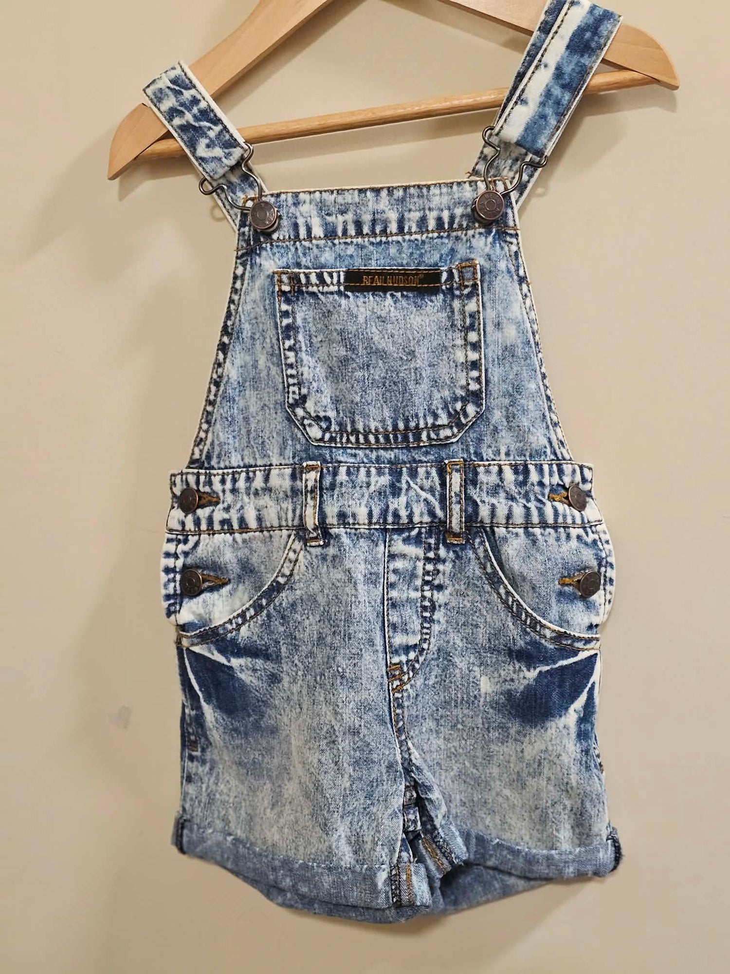 Beau Hudson Denim Overalls Size 2