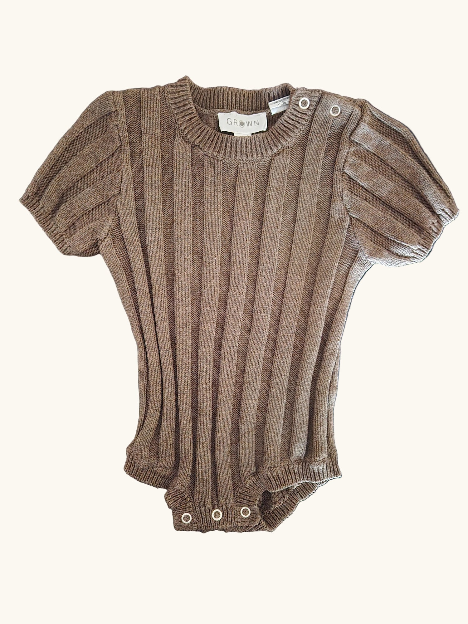 Grown Brown Bodysuit Size 0