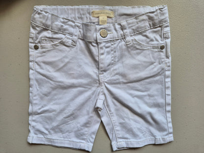 Pumpkin Patch White Shorts Size 4