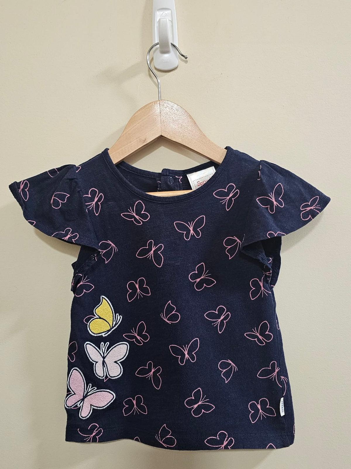Sprout Butterfly Shirt Size 1
