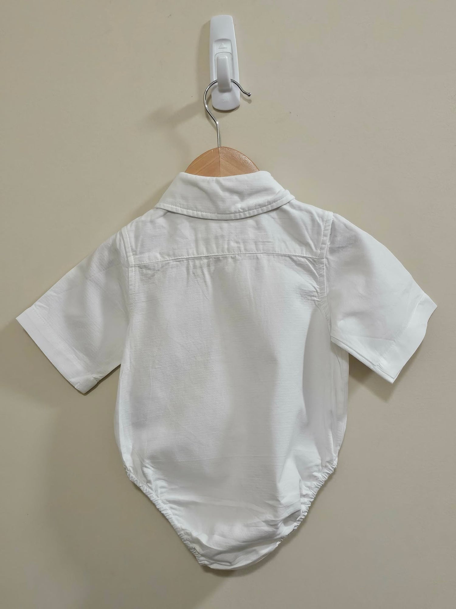 Designer Kids Button Up Bodysuit Shirt Size 0