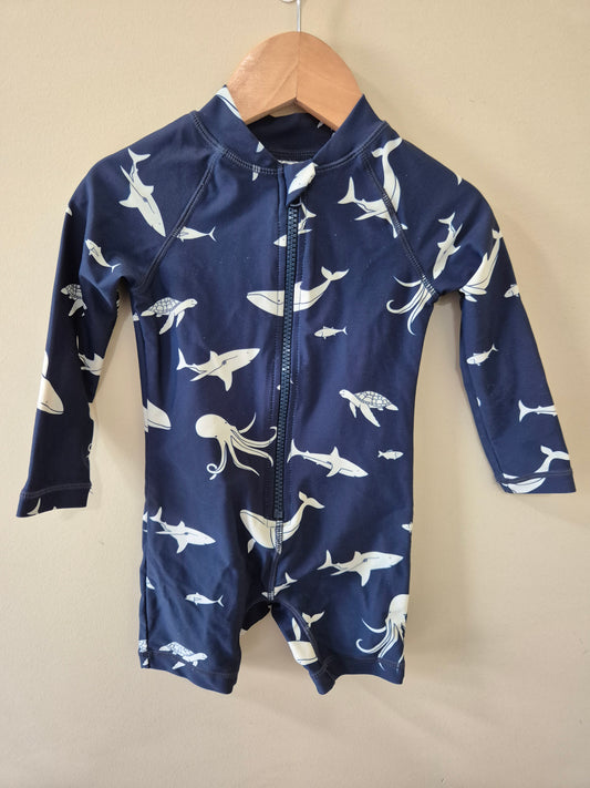 ANKO Whales Swimwear Piece Size 1