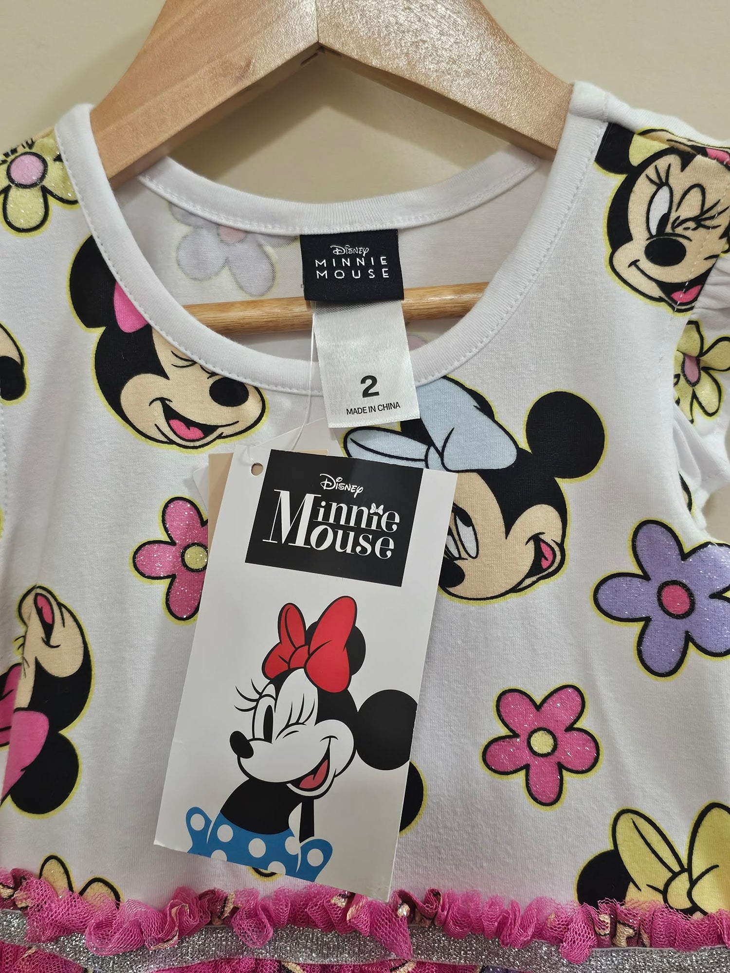 BNWT Minnie Mouse Dress Size 2